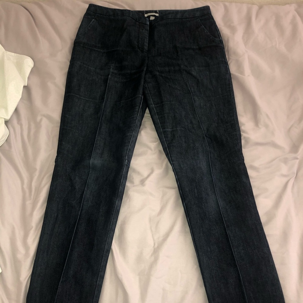 Taylor Fit Dark Washed Jeans